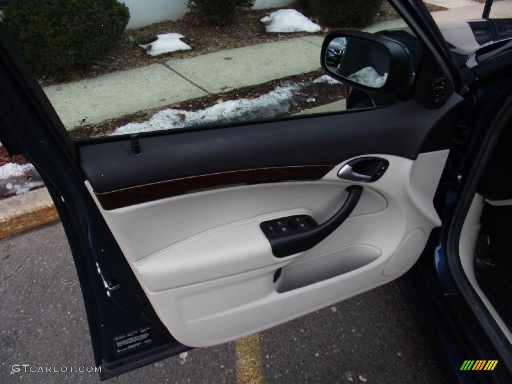 2009 Saab 9-3 2.0T SportCombi Parchment Door Panel Photo #45997631