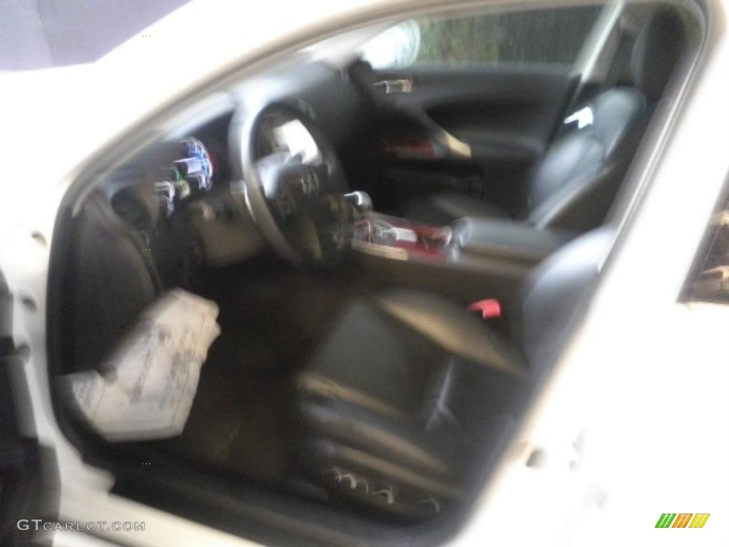 2008 IS 250 AWD - Starfire White Pearl / Cashmere Beige photo #6