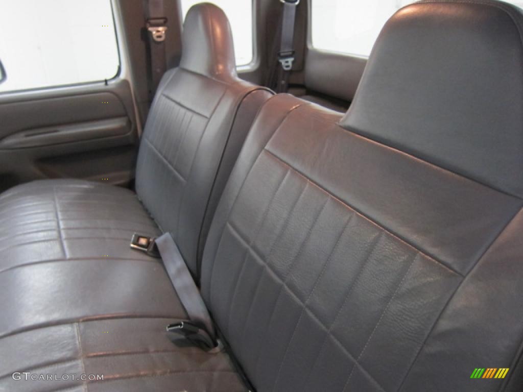 1995 F150 XL Extended Cab - Colonial White / Gray photo #8