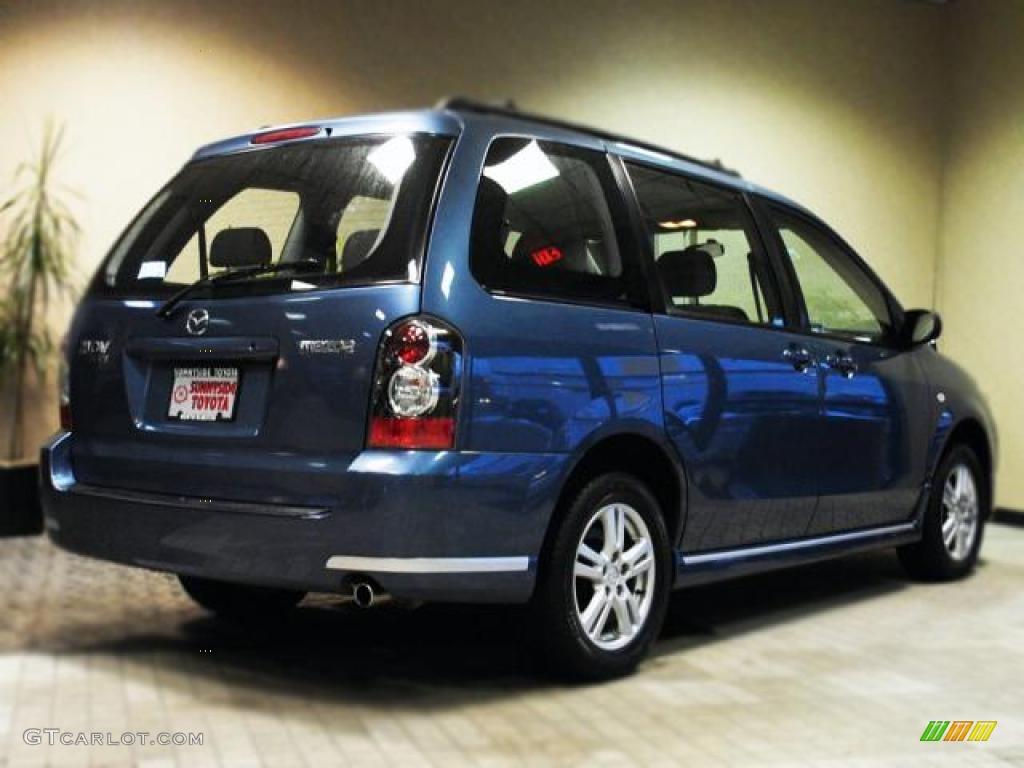 Blue Mica 2005 Mazda MPV LX Exterior Photo #46000100