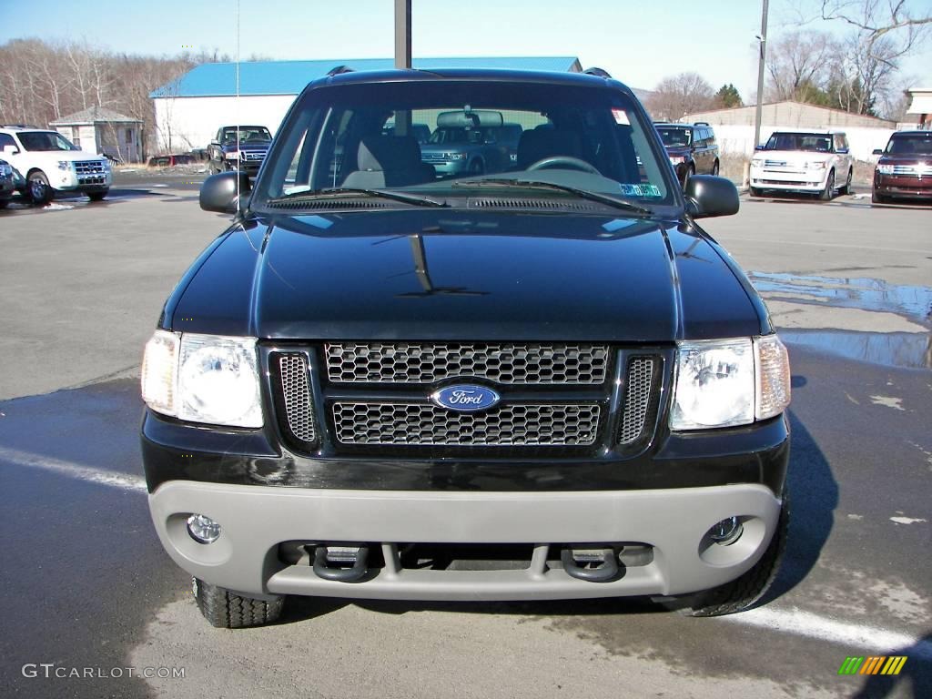 2001 Explorer Sport 4x4 - Black / Dark Graphite photo #2