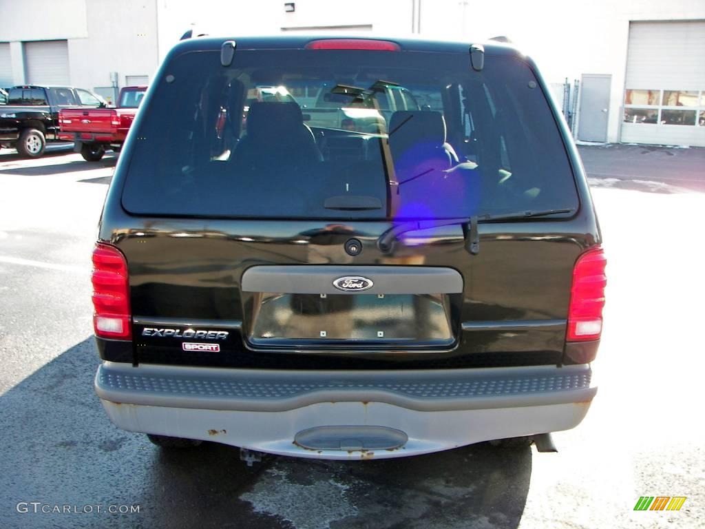 2001 Explorer Sport 4x4 - Black / Dark Graphite photo #6