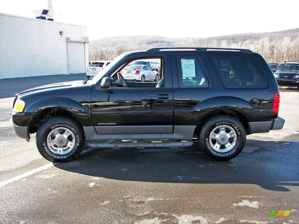 2001 Explorer Sport 4x4 - Black / Dark Graphite photo #8