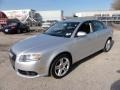 2008 Light Silver Metallic Audi A4 2.0T quattro S-Line Sedan  photo #2