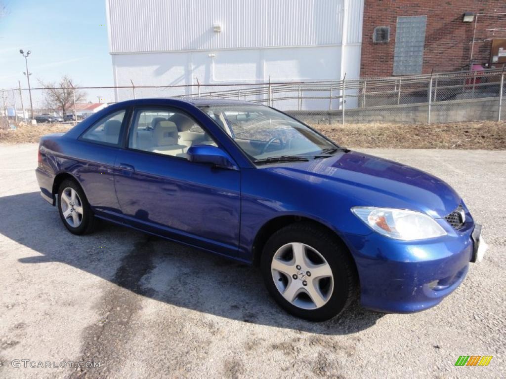2004 Fiji Blue Pearl Honda Civic EX Coupe 45954855 Photo 6 GTCarLot