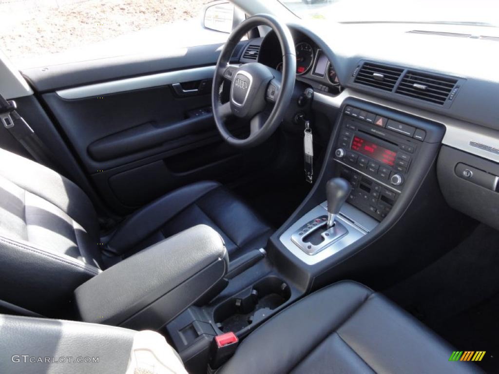 2008 A4 2.0T quattro S-Line Sedan - Light Silver Metallic / Black photo #19