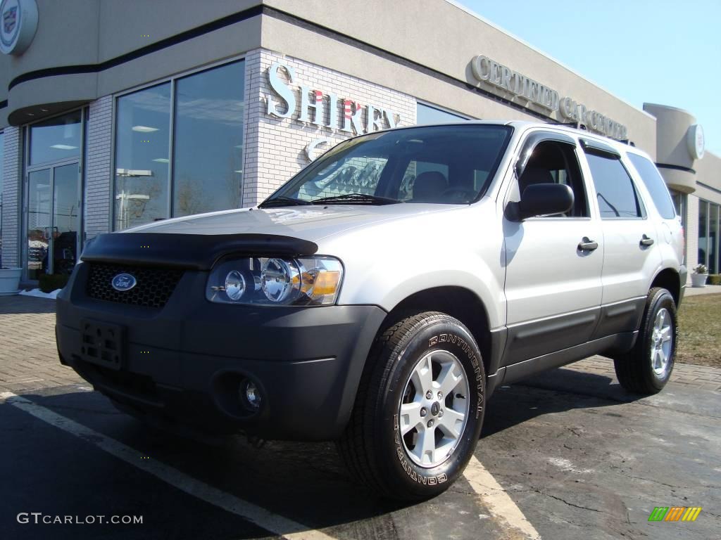 2005 Escape XLT V6 4WD - Silver Metallic / Medium/Dark Flint Grey photo #1