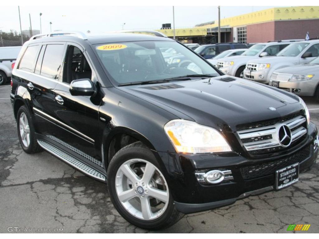 Black 2009 Mercedes-Benz GL 320 BlueTEC 4Matic Exterior Photo #46003591