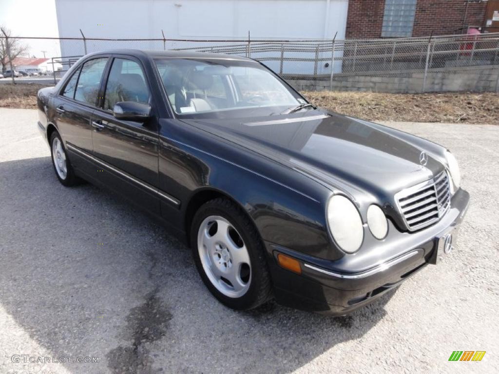 2002 E 430 Sedan - Tectite Grey Metallic / Ash photo #4