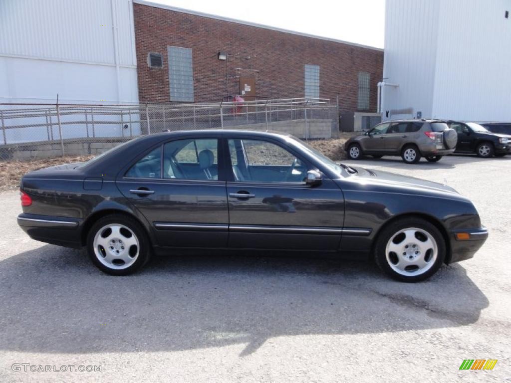 2002 E 430 Sedan - Tectite Grey Metallic / Ash photo #7