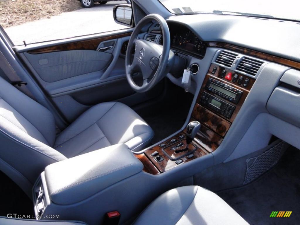 2002 E 430 Sedan - Tectite Grey Metallic / Ash photo #19