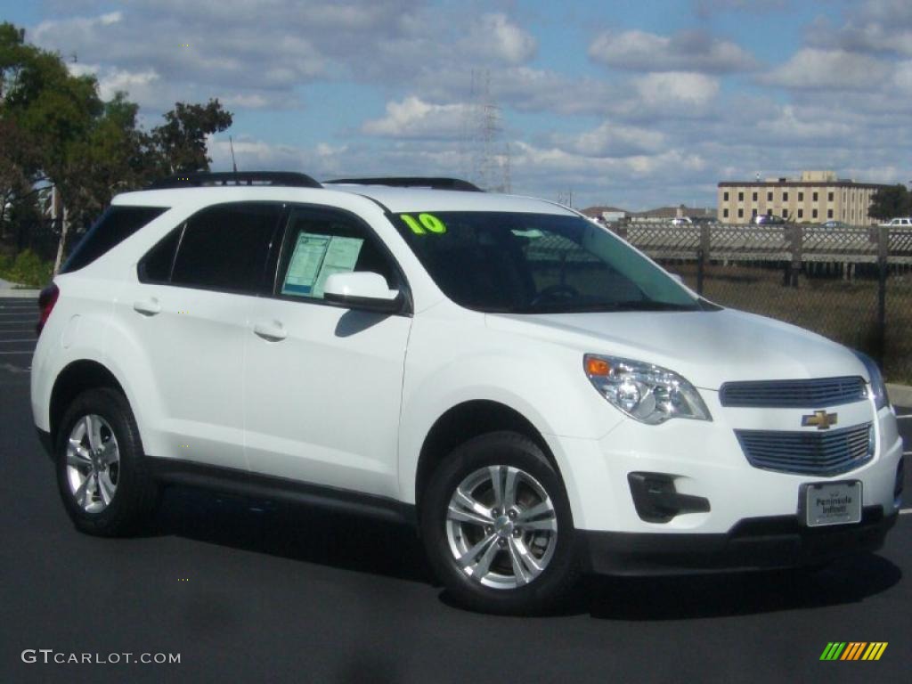 2010 Equinox LT - Summit White / Jet Black photo #1