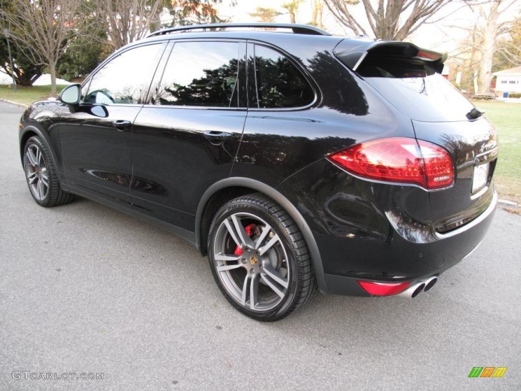 Black 2011 Porsche Cayenne Turbo Exterior Photo #46004266