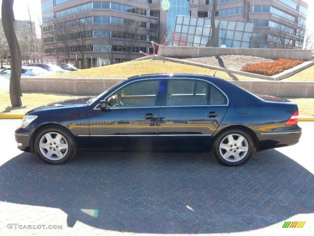 2004 LS 430 - Blue Onyx Pearl / Saddle photo #2