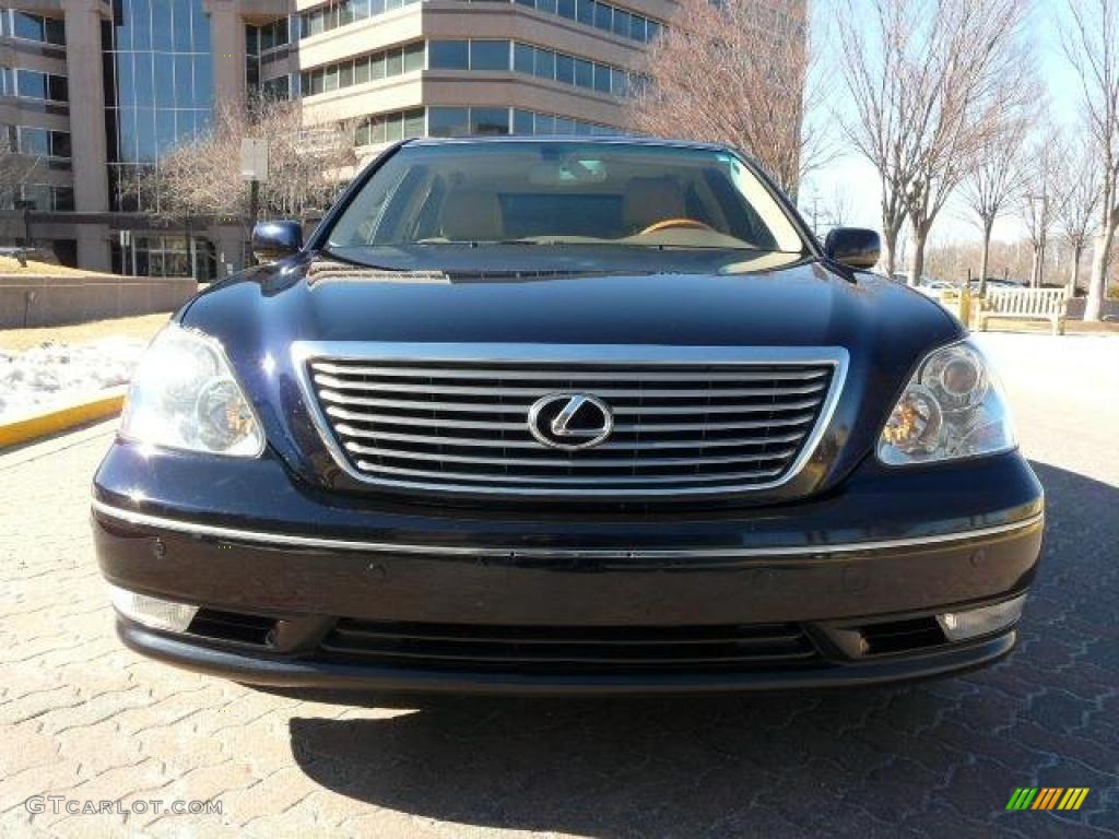 2004 LS 430 - Blue Onyx Pearl / Saddle photo #9
