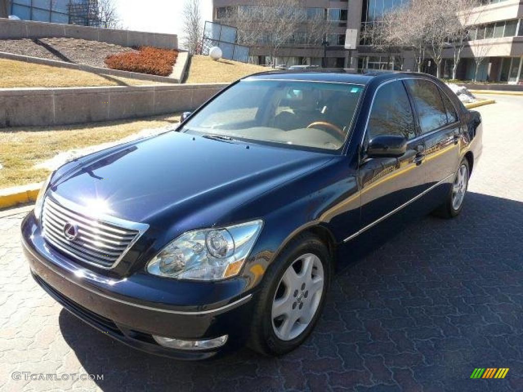 2004 LS 430 - Blue Onyx Pearl / Saddle photo #16