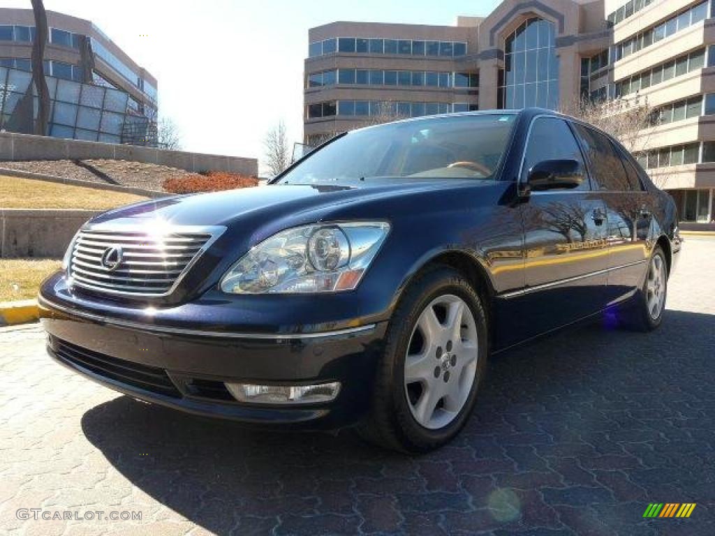 2004 LS 430 - Blue Onyx Pearl / Saddle photo #17