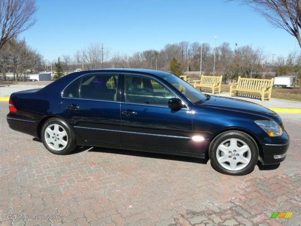 2004 LS 430 - Blue Onyx Pearl / Saddle photo #21
