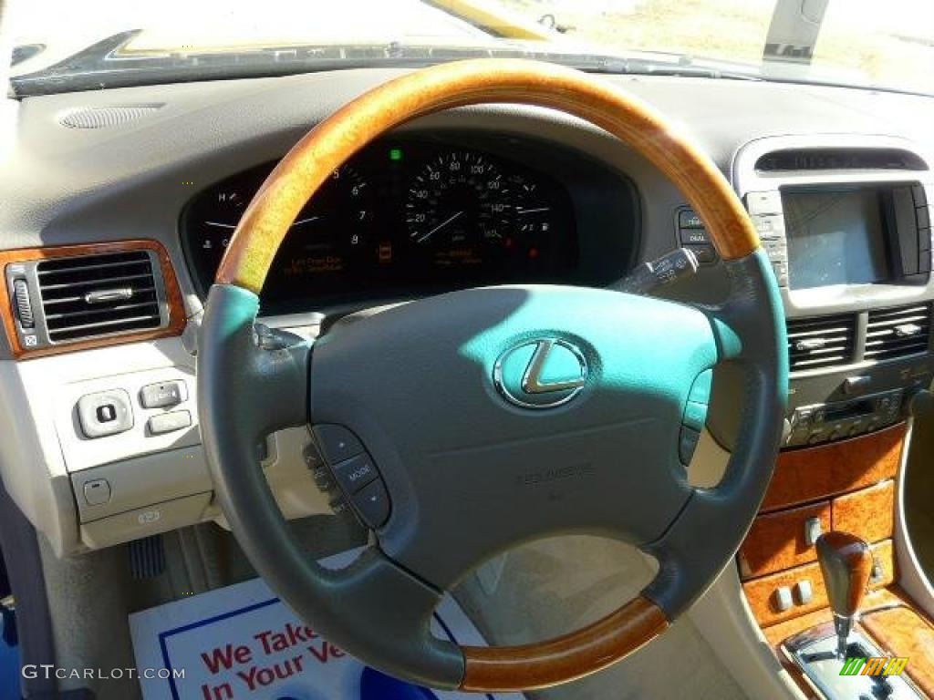 2004 LS 430 - Blue Onyx Pearl / Saddle photo #29
