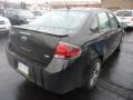 2011 Ebony Black Ford Focus SES Sedan  photo #2