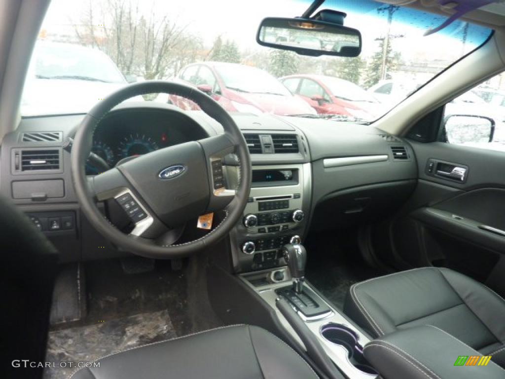 2011 Fusion SEL V6 - Steel Blue Metallic / Charcoal Black photo #10