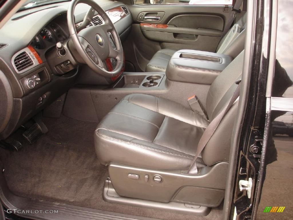 Ebony Interior 2010 Chevrolet Silverado 3500hd Ltz Crew Cab