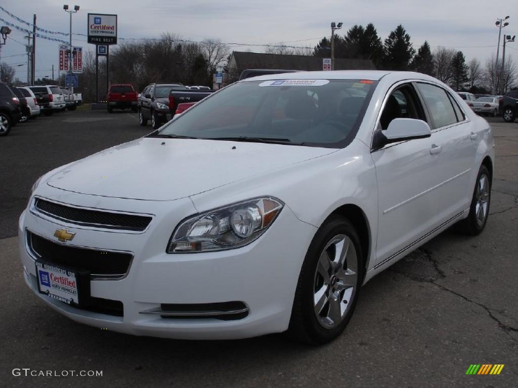 2010 Impala LTZ - Summit White / Gray photo #1