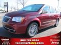2011 Deep Cherry Red Crystal Pearl Chrysler Town & Country Limited  photo #1