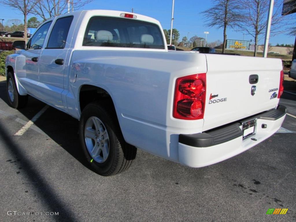 Bright White 2011 Dodge Dakota Big Horn Crew Cab Exterior Photo #46006559