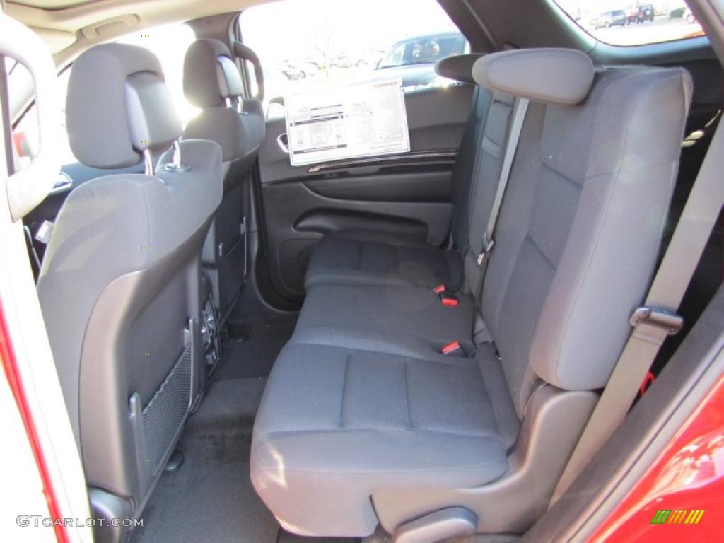 Black Interior 2011 Dodge Durango Crew Photo #46006655