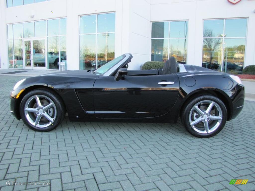 Black Onyx 2008 Saturn Sky Roadster Exterior Photo #46006814
