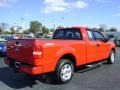 2004 Bright Red Ford F150 STX SuperCab  photo #7