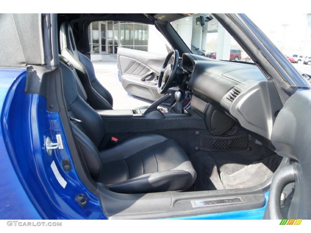 Black Interior 2000 Honda S2000 Roadster Photo #46007510