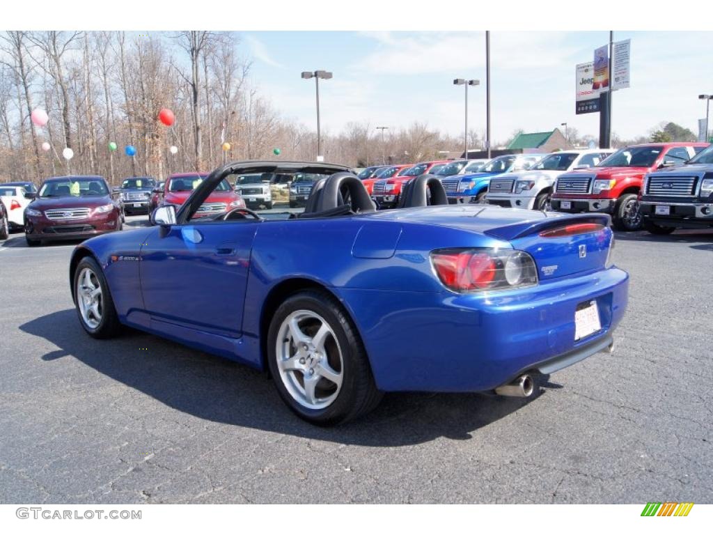 Monte Carlo Blue Pearl 2000 Honda S2000 Roadster Exterior Photo #46007771
