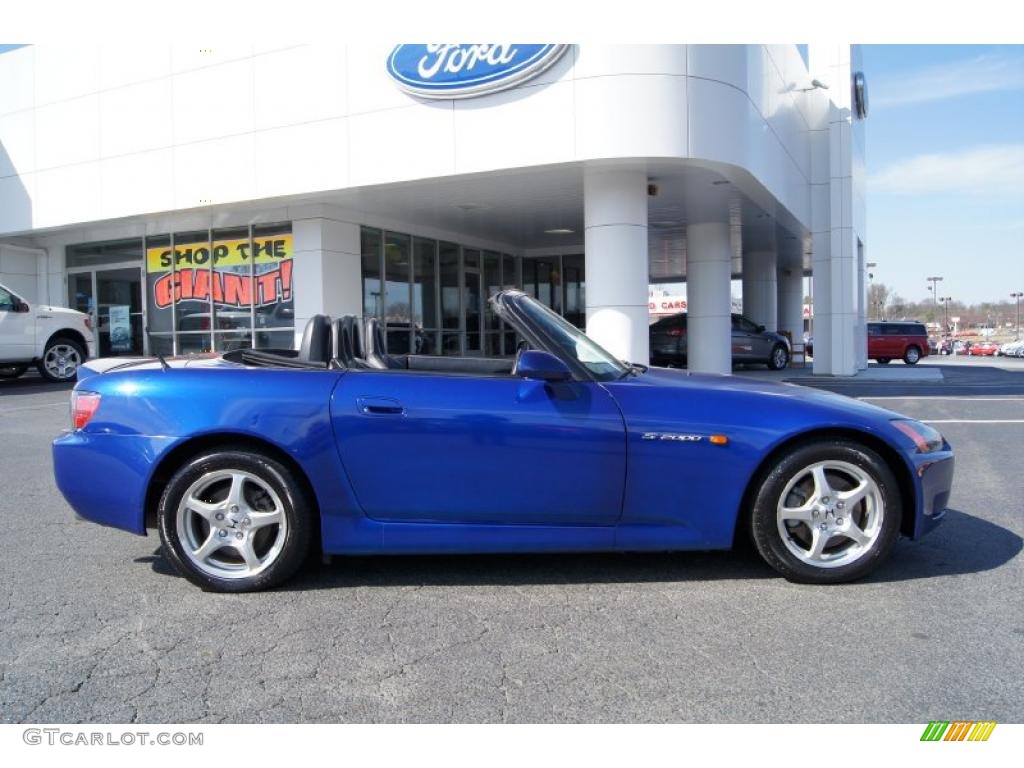 Monte Carlo Blue Pearl 2000 Honda S2000 Roadster Exterior Photo #46007858