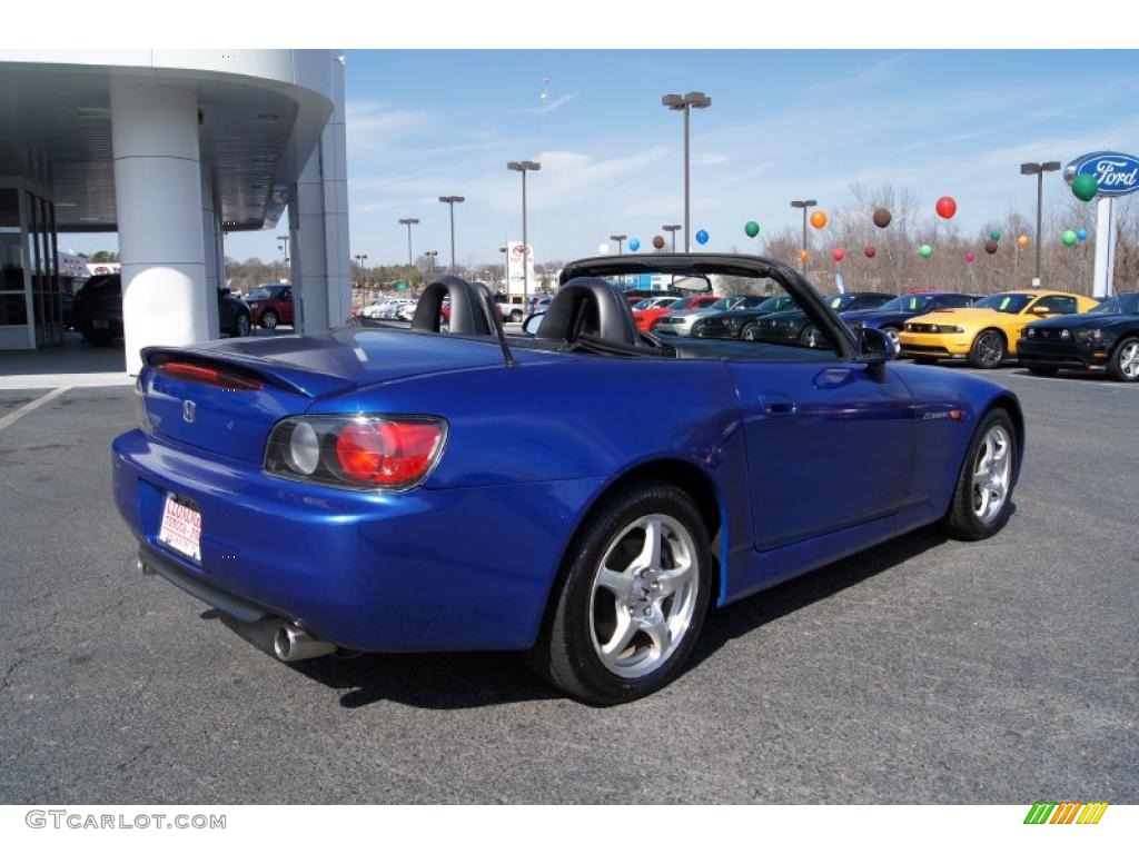Monte Carlo Blue Pearl 2000 Honda S2000 Roadster Exterior Photo #46007873