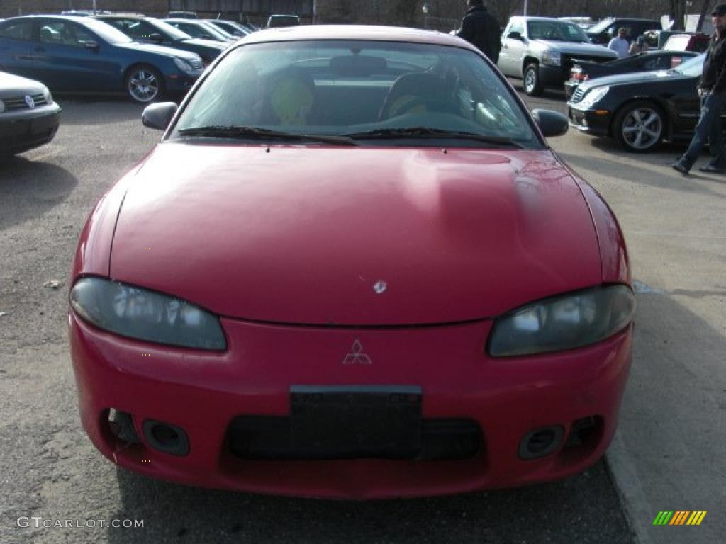 1997 Eclipse RS Coupe - Saronno Red / Gray photo #1