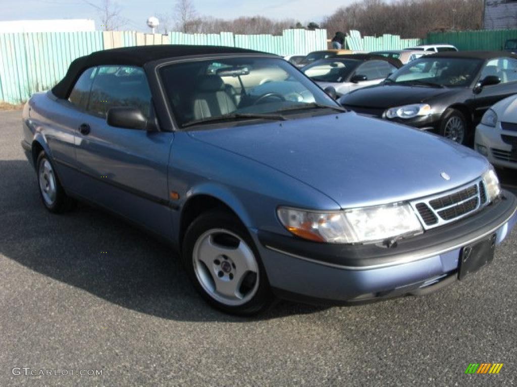 1997 900 S Convertible - Sky Blue Metallic / Charcoal photo #2