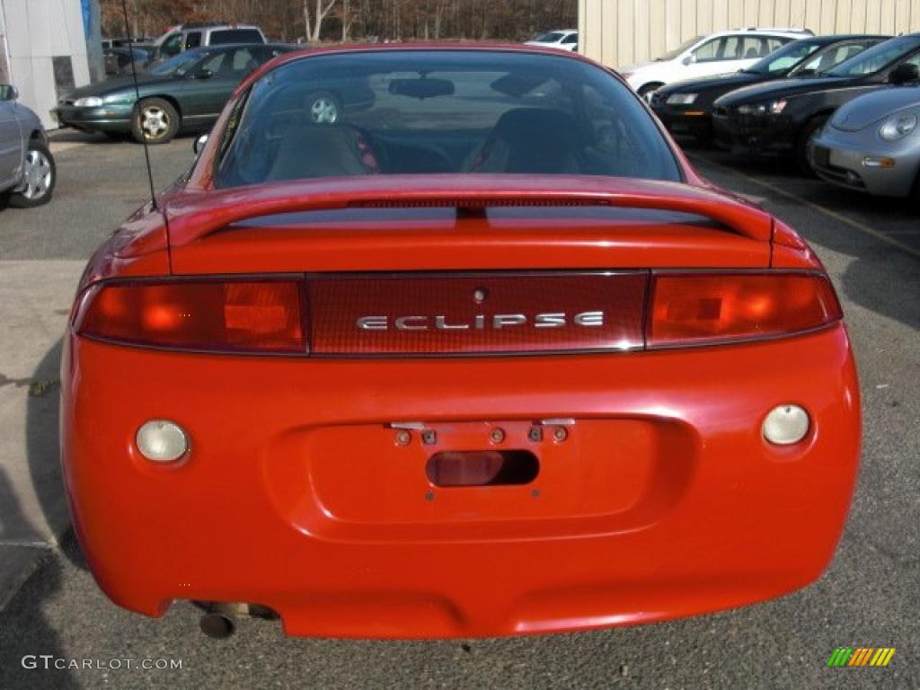 1997 Eclipse RS Coupe - Saronno Red / Gray photo #6