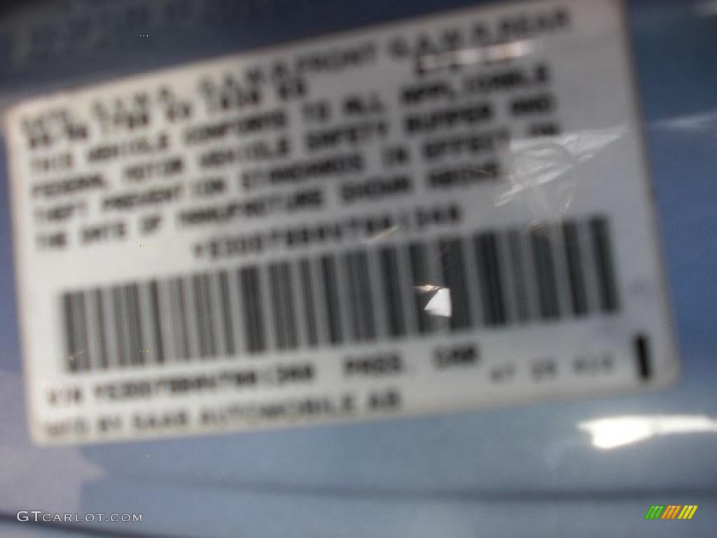 1997 900 S Convertible - Sky Blue Metallic / Charcoal photo #13
