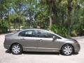 2007 Galaxy Gray Metallic Honda Civic LX Sedan  photo #2