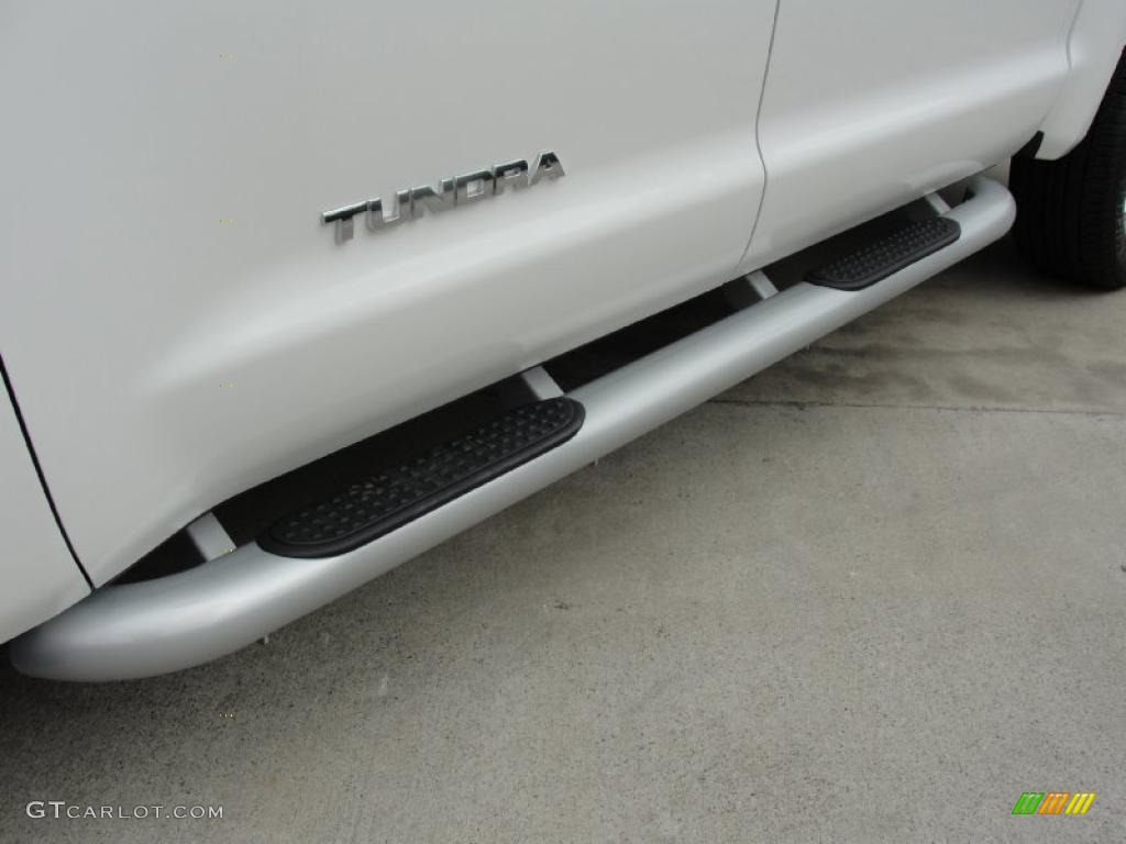 2011 Tundra Texas Edition CrewMax - Super White / Graphite Gray photo #12