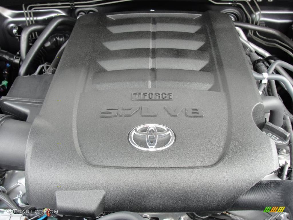2011 Toyota Tundra Double Cab 5.7 Liter i-Force DOHC 32-Valve Dual VVT-i V8 Engine Photo #46009079