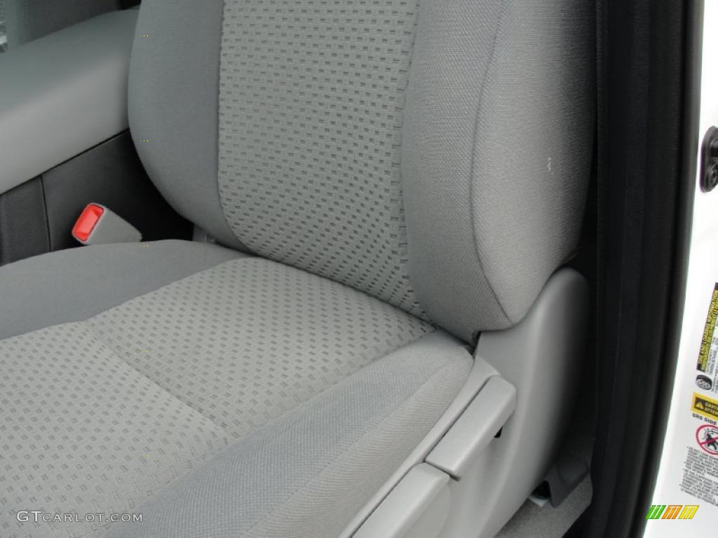 2011 Tundra Texas Edition CrewMax - Super White / Graphite Gray photo #24