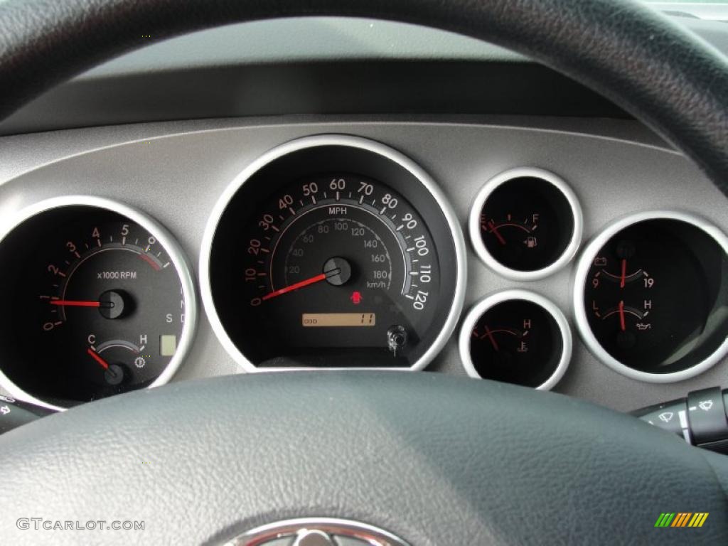 2011 Toyota Tundra Double Cab Gauges Photo #46009379
