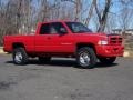 1999 Flame Red Dodge Ram 1500 Sport Extended Cab 4x4  photo #1