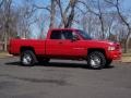 1999 Flame Red Dodge Ram 1500 Sport Extended Cab 4x4  photo #2