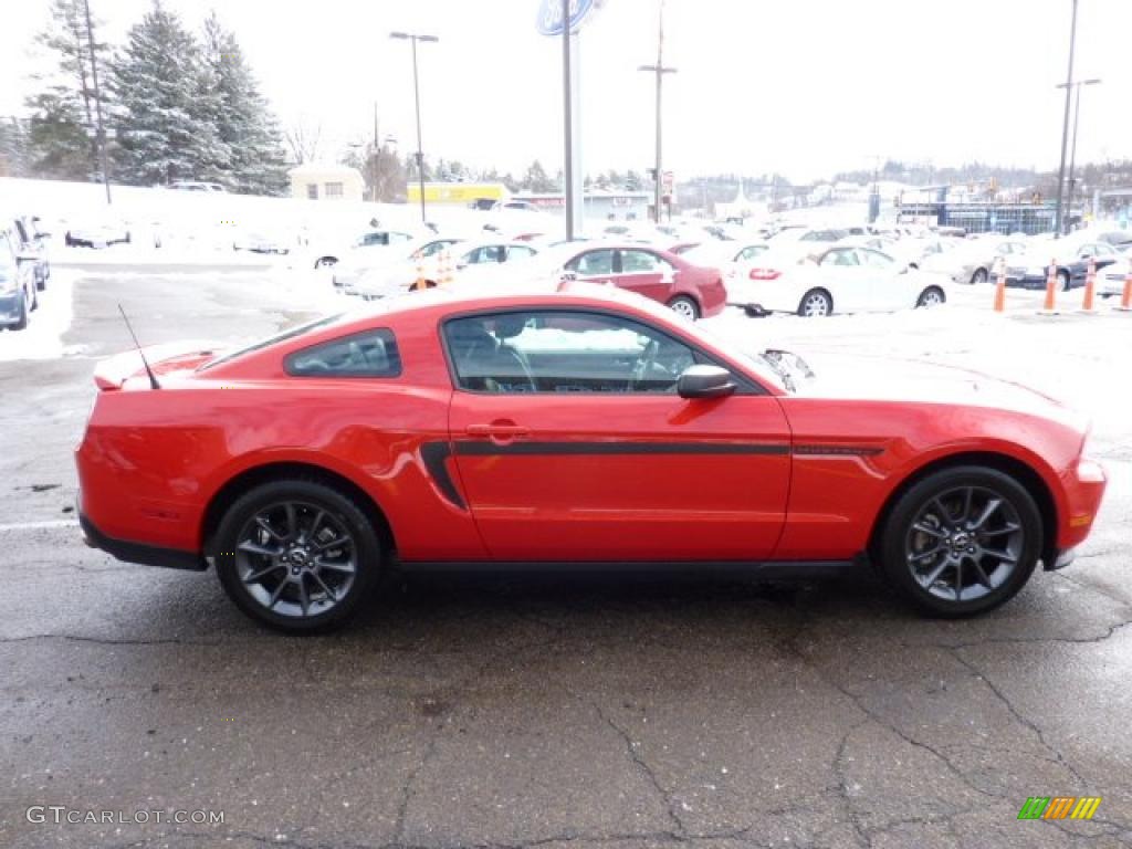 2011 Mustang V6 Mustang Club of America Edition Coupe - Race Red / Charcoal Black photo #5