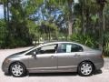 2007 Galaxy Gray Metallic Honda Civic LX Sedan  photo #5