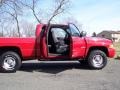 1999 Flame Red Dodge Ram 1500 Sport Extended Cab 4x4  photo #6